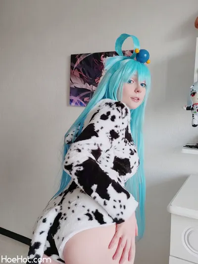 Catziilla - Aqua cowkini nude cosplay leaked 75272