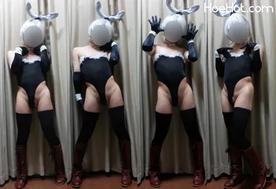 Hatarabu - Bunny 2B nude cosplay leaked 89799