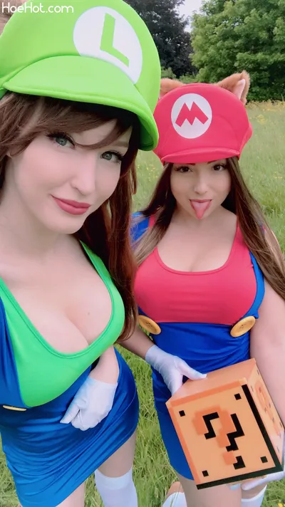 Kelly Jean - Mario &amp; Luigi nude cosplay leaked 211404