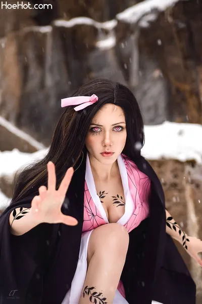 Anna Aifert - Nezuko nude cosplay leaked 387894