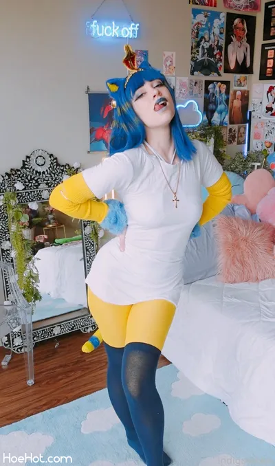 Indigo White - Ankha nude cosplay leaked 270071