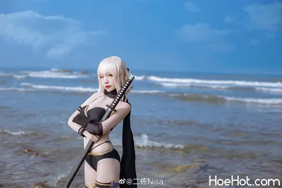 [二佐Nisa] Okita Souji Summer nude cosplay leaked 450175