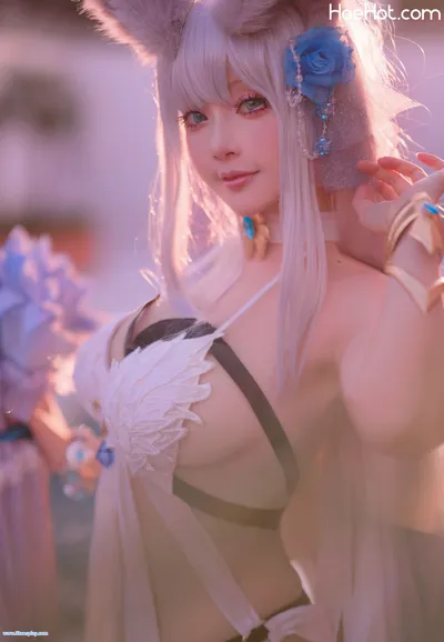 [黑龙贯通] 水着可露瓦 Granblue Fantasy Korwa nude cosplay leaked 199512