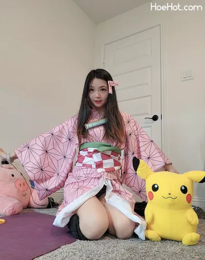 Tingting Berry - Nezuko nude cosplay leaked 282853