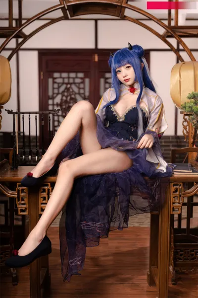 [花铃] Azur Lane - Ibuki nude cosplay leaked 18823