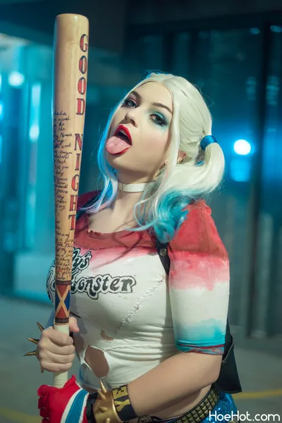 OkiCospi - Harley Quinn nude cosplay leaked 559058