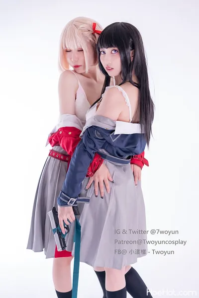 Twoyun - Chisato &amp; Takina nude cosplay leaked 312745