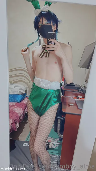 Alma - Bunny Venti nude cosplay leaked 41986