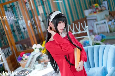 [樱岛嗷] 约尔 福杰 Yor Forger Spy x Family nude cosplay leaked 254075