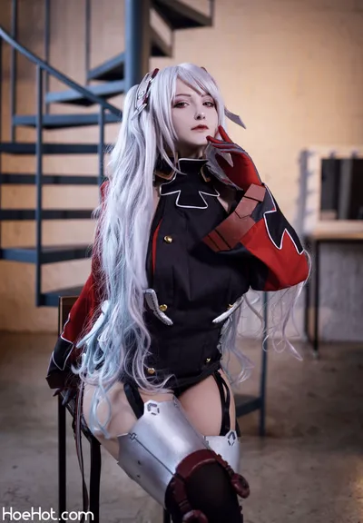 Nika Kotova - Prinz Eugen (Azur Lane) nude cosplay leaked 620237