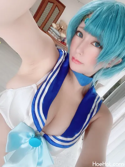 [Ringo Mitsuki] えっちすぎるセーラーマーキュリー💙懐かし系コスプレ回💙 (Bishoujo Senshi Sailor Moon) nude cosplay leaked 601090