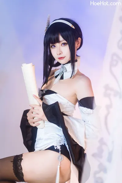 [Momoko葵葵]碧蓝航线镇海 默认皮肤＆奇奢花苑 nude cosplay leaked 178258