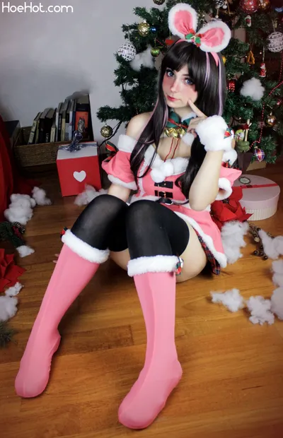 Himeecosplay - Kizuna Ai Christmas nude cosplay leaked 462789