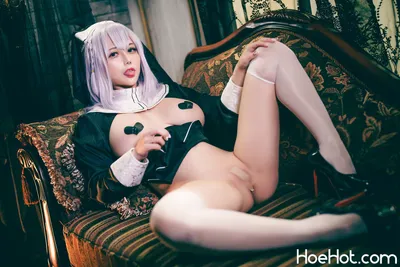 Okita Rinka - Noelle Nun nude cosplay leaked 159515