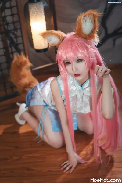 [百合魔女] 小玉旗袍 Tamamo Qi Pao nude cosplay leaked 334361