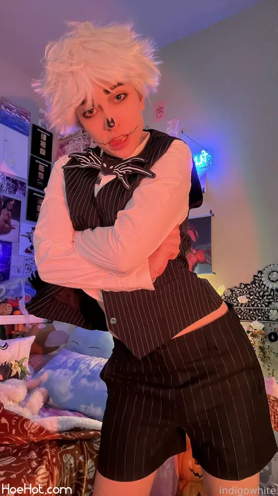 Indigo White - Jack Skellington nude cosplay leaked 145223