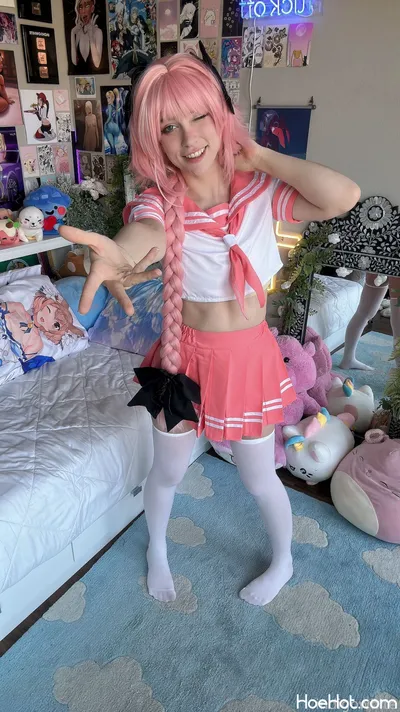 Indigo White - Astolfo nude cosplay leaked 219067