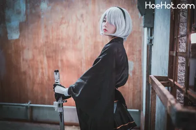 [DJAWA] Jenny - NieR:Automata 2B nude cosplay leaked 581095