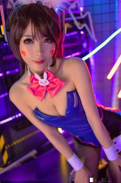 钛合金TiTi - 兔女郎DVA nude cosplay leaked 22616