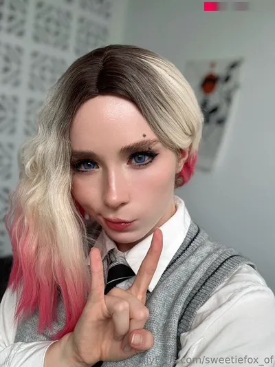 Sweetie Fox - Spidergwen (Gwen Stacy)spider-mangwen stacyf:makeupf:piercingf:schoolgirl uniformsweetie foxnudity onlyuncensored nude cosplay leaked 7257