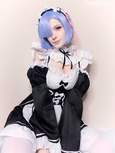 Bunni Lynn - Rem Maid nude cosplay leaked 323706