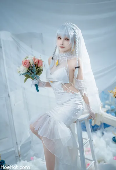 超级小禾儿 - 赫敏 誓约婚纱 nude cosplay leaked 42101