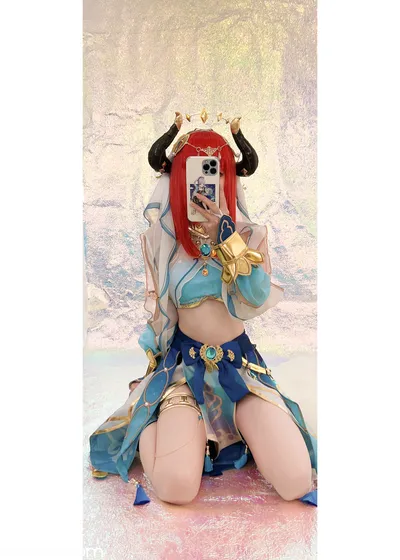 Aya Ogiso - Nilou nude cosplay leaked 275394