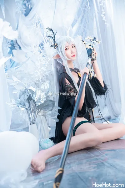 [Misaki_源纱希] 喵喵喵明日方舟cos闪灵、刀剑神域亚丝娜和黑贞德 nude cosplay leaked 479843