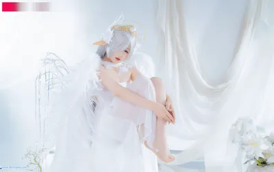 [喵喵的喵吖] 翅膀坠落 Fallen Angel nude cosplay leaked 8199