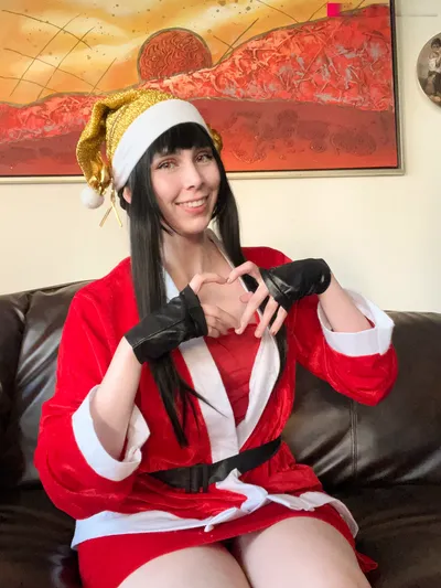 Rosicosplay - Santa Yor nude cosplay leaked 4642