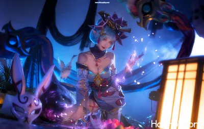 [露兒大魔王] 伊芙琳 LOL Evelynn nude cosplay leaked 240707