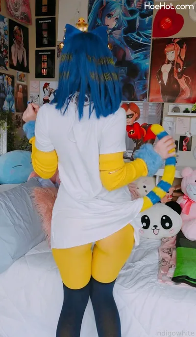 Indigo White - Ankha nude cosplay leaked 270066