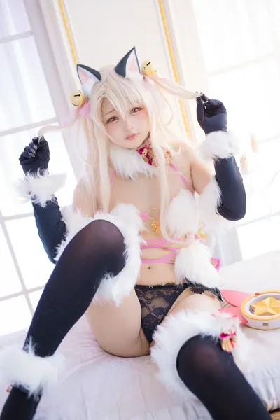 Takanashi Hanari - Beast Illya nude cosplay leaked 118580