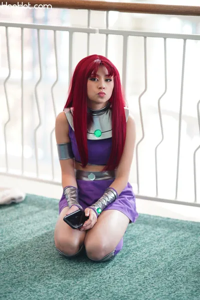 Yesyamcos - Starfire nude cosplay leaked 70090