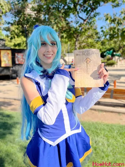 Rosicosplay - Aqua nude cosplay leaked 507