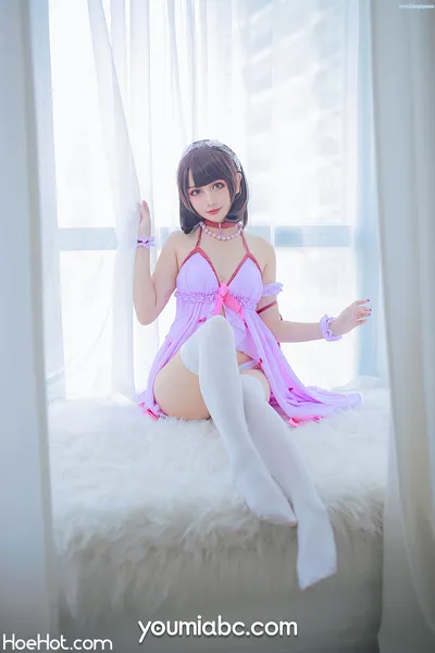 您的蛋蛋 NO.017 [YouMi尤蜜] 2020.12.17 睡衣派对加藤惠 nude cosplay leaked 513961