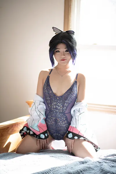 UNa Cosplayer - Shinobu Kocho nude cosplay leaked 421689