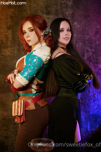 Sweetie Fox &amp; Witchersdoll - Triss &amp; Yennefer nude cosplay leaked 387983