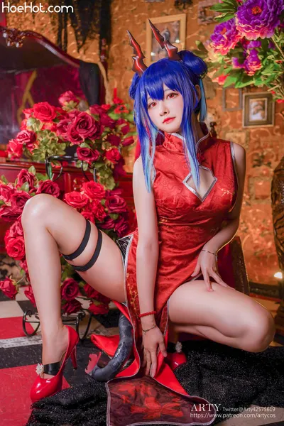 Arty huang - Arknights Chen qipao [18P] nude cosplay leaked 539972