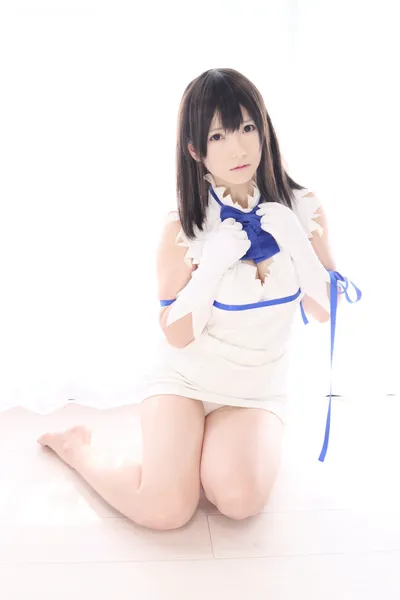 [雪菜] ヘスティアさま nude cosplay leaked 444475