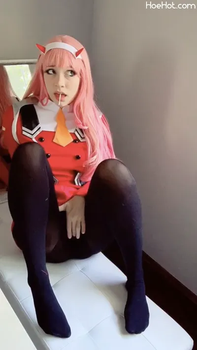 Indigo White - Zero Two Uniform nude cosplay leaked 174376