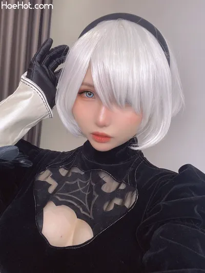 Peachuu - 2B nude cosplay leaked 30492