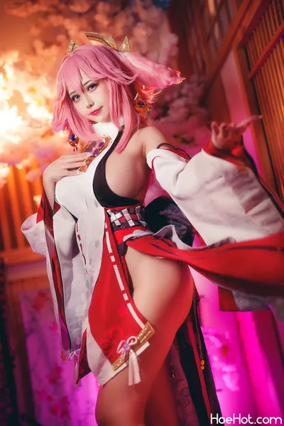 Okita Rinka - Yea Miko nude cosplay leaked 159553