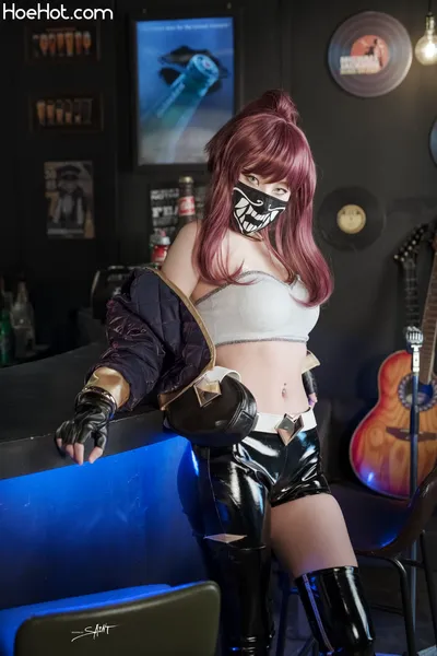 Yuna (유나) - Akali K/DA nude cosplay leaked 349052