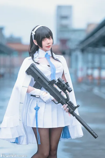 GirlsFrontline Cosplay type 95 nude cosplay leaked 25005