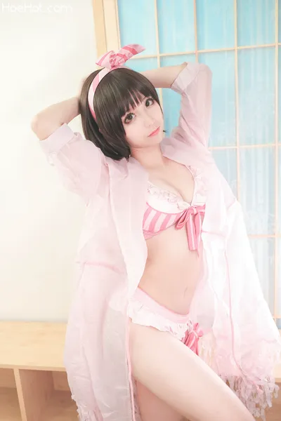 蠢沫沫 – 加藤惠泳装 nude cosplay leaked 373699