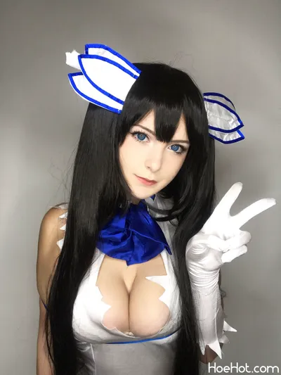 Nikachi  - Hestia nude cosplay leaked 605958