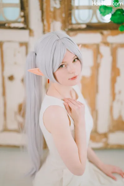 [Ella Freya] Frieren in Full Costume nude cosplay leaked 63821