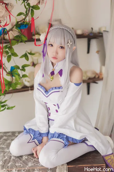 [瓜希酱]  艾米莉亚 nude cosplay leaked 518842