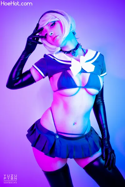 Yuzu Pyon - 2B Sailor Fuku nude cosplay leaked 524057